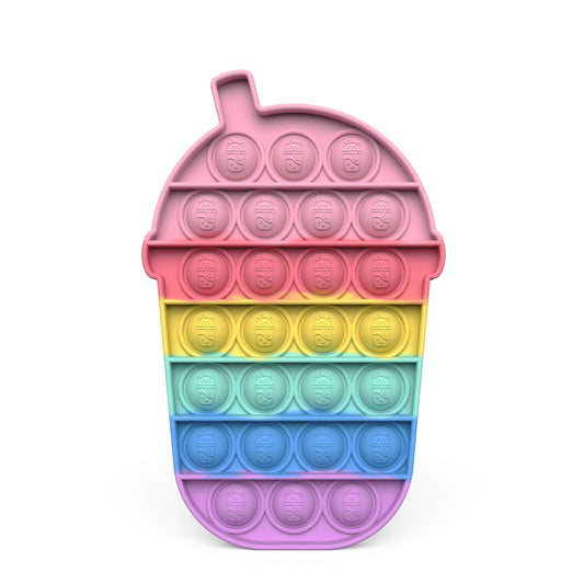 Rainbow Fidget Popper Juice Cup